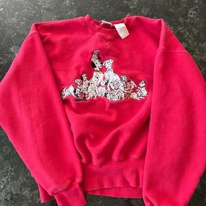 Disney Dalmatians Crew Neck Sweatshirt